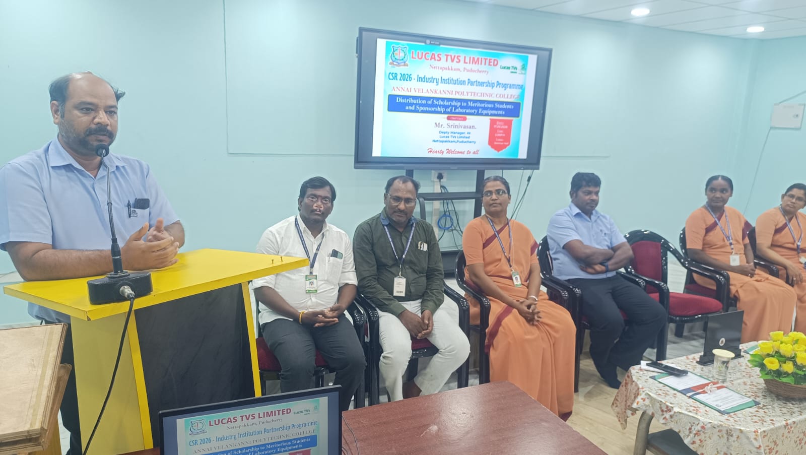 SCHOLARSHIP DISTRIBUTION AND DONATION OF PLC KIT UNDER CSR INDUSTRY–INSTITUTION PARTNERSHIP-2026